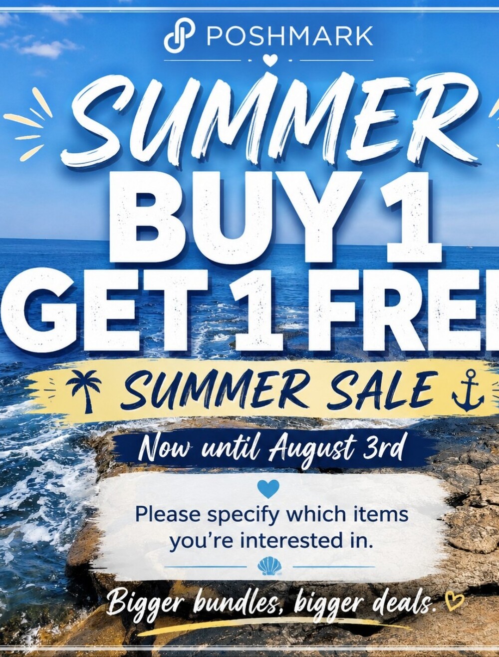 Summer Buy 1 Get 1 Free